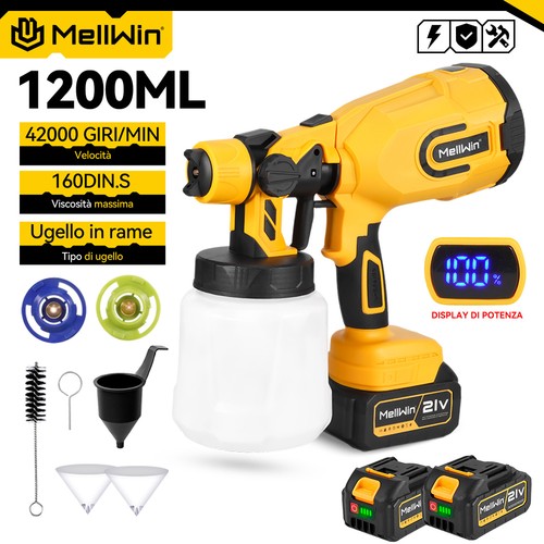 1200ml aerografo elettrico - 1200ml,